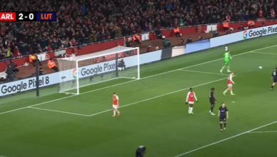 Arsenal beats Luton Town 2-0 Premier League Highlights