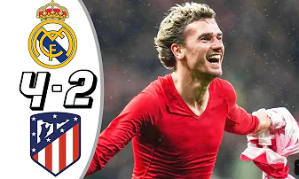 Atletico Madrid beats Real Madrid in an exciting match Highlights
