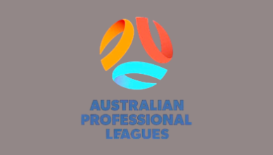 Australia A-League Table showing the record of every team in the tournament throughout the season.