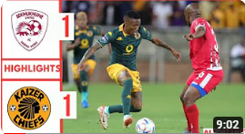 Goals of the match between Sekhukhune United and Kaizer Chiefs in the Premier League 23/24