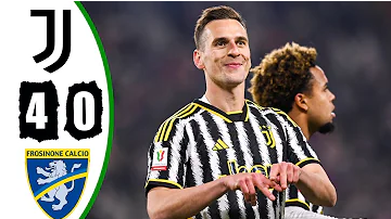 Juventus 4-0 Frosinone - Milik & Yildiz hat-trick in highlights