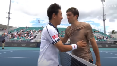 Kei Nishikori beaten by Ofner on return Miami 2024 Highlights