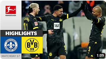 Summary & goals Borussia Dortmund & Darmstadt - highlights Bundesliga