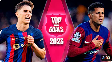 The best goals of the year 2023