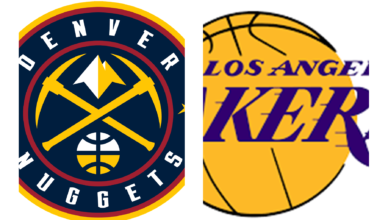 Today's match between the Los Angeles Lakers and Denver Nuggets