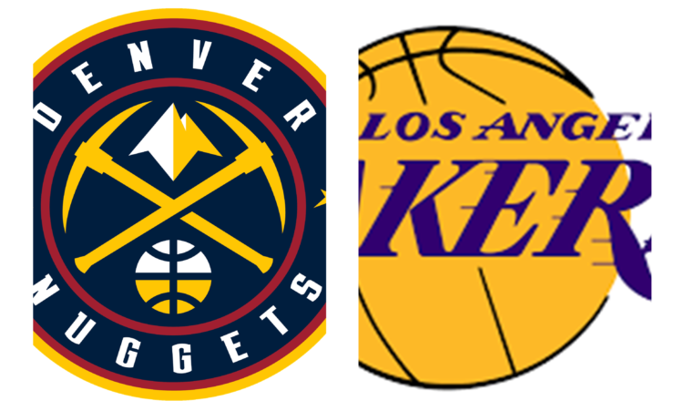 Today's match between the Los Angeles Lakers and Denver Nuggets